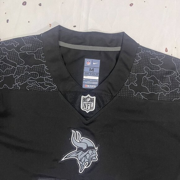 Justin Jefferson #18 Black Minnesota Vikings RFLCTV Limited Jersey - Picture 4 of 7